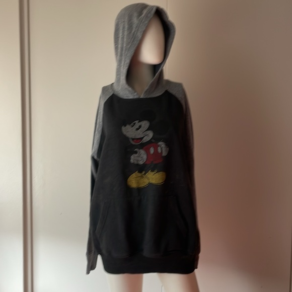 Vintage Disney Hooded Sweat Shirt SzLG - Picture 3 of 11